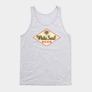 White Seal Beer Retro Defunct Breweriana Tank Top